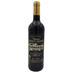 CHÂTEAU TERRIER DE MILLEPIED 2018 BLAYE-CÔTES DE BORDEAUX ROUGE 75 CL CRD - CAISSE BOIS DE 6 BT - Vin Rouge Prestigieux